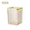 Cartucho de armazenamento de pincel cosmético, cartucho de armazenamento de mesa, penteadeira de banheiro, caixa de armazenamento de caneta de sobrancelha de batom de mesa, suporte para caneta de escritório