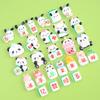 Nuevo pegamento de crema Mahjong Panda, pegamento para dejar caer, accesorios de resina hechos a mano y caseros, funda para teléfono, clip de fruta, cuerda para zapatos.