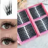 Conjunto popular de cola para comércio exterior WM43 Cílios grossos estilo americano esfumado, vibe sofisticada de alta qualidade, cílios postiços para exportação