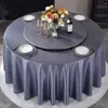 Mantel de Hotel Impermeable, Resistente al Aceite, Resistente al Calor, Mantel sin Lavado, Mantel Individual para Mesa de Comedor, Mesa Redonda Grande de Restaurante, Mantel Especial para Mesa de Banquete de Hotel