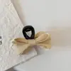 Grampo de Cabelo Laço Suave e Versátil Estilo Coreano, Presilha de Cabelo Princesa Fofa e Doce, Presilha de Cabelo para a Testa