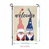 Bandera Decorativa Transfronteriza del 4 de Julio Día de la Independencia Americana Bandera de Jardín Águila Calva Bandera con Elementos de EE.UU. Personalización