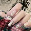 Pegatinas para Uñas de Bambú con Tinta Estilo Chino Planas con Adhesivo Trasero Nuevas Pegatinas para Uñas de Bambú Estilo Chino Joyería Estilo Dh