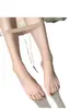 0d Negro Monstruo Medias de Seda Ultra-delgadas Invisibles Completamente Transparentes de Mujer Verano Bosque Natural Desnudo 0d Protector Solar Medias Sexy