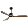 Luz de ventilador de techo nuevo modelo, estilo minimalista nórdico, adecuada para estudio, uso doméstico, sala de estar, comedor, dormitorio, ventilador de aspas rectas de frecuencia variable integrado