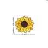 Girasol Mariposa Alas Palmera Bordado Tela Pegatina DIY Decorativo Bolsa Ropa Pantalones Agujeros Parche Adhesivo