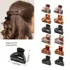 Novos Presilhas Pequenas de Cabelo Semicírculo Estilo Francês Conjunto de 12 Peças Mini Grampos Presilhas para Tranças Garras de Cabelo Presilhas para Franja Acessórios de Cabelo