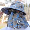 Sombrero Sombrero de Hombre Camuflaje Parasol Sombrero Chal Sombrero de Pesca al Aire Libre Ala Ancha Sombrero de Pescador Sombrero para el Sol Anti-UV