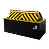 Máquina barrera de carretera hidráulica de copia totalmente automática equipo barrera de carretera anticolisión máquina barrera de carretera elevadora con control remoto