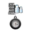 Reloj de Bolsillo Clásico de Enfermera y Doctor de Hospital con Apariencia Personalizada y Práctico Clip Retráctil para Insignia Colgante de Pecho