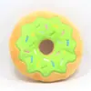 Nuevo Juguete de Peluche para Mascotas con Forma de Dona 15cm Serie Navideña de Donas Juguete Sonoro para Perro