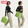 Liquidação: Bolsa Tote de Algodão com Enchimento de Penas Grande Capacidade Outono/Inverno Bolsa Nuvem Bolha Bolsa de Pelúcia Bolsa Transversal de Ombro Feminina