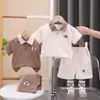 Traje de Verano para Niños 2025 Estilo Nuevo Camisa Polo de Manga Corta para Bebé Conjunto de Dos Piezas 1-3 Años 5 Ropa de Verano de Moda