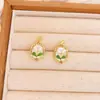 Colgante con Flores de Pintura al Óleo, Accesorios Artísticos para Joyería DIY Estilo Vintage, Accesorios de Joyería de Lujo Ligero de Nicho de Gama Alta