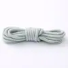 Fuente Huaxing Fabricante de Cordones al por Mayor Redondo Crochet Cifrado 5mm de Espesor Colorido Blanco Cuerda para Cordones
