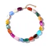 2026 Comercio Exterior Transfronterizo de Amazon Europeo y Americano Versátil Collar de Cuentas Bohemio Casual Vacaciones de Verano Joyería de Cuello para Mujer