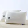 Funda de Almohada de Algodón Tejido, Esponjosa, Muy Elástica, Suave, Protectora del Cuello, Ayuda para Dormir para Uso en Casa, Alojamiento Temporal y Regalo al por Mayor