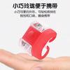 Luz de rana para bicicleta con flash brillante transfronterizo, batería, silicona, ojos de rana, accesorios para lámpara de bicicleta, venta al por mayor de fábrica