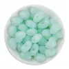Perlas de Corazón Jelly Color Melocotón con Agujero Vertical de Acrílico de 15 mm, Cuentas Sueltas, Materiales Hechos a Mano, Accesorios para Joyería DIY