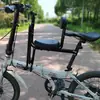 Asiento para Bicicleta Compartida Asiento Infantil Portátil Montaje Frontal Portátil Montaje en Coche Plegable Asiento para Bebé Bicicleta Artefacto para Llevar Bebé