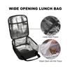 Ventas Directas de Fábrica Bolsa de Almuerzo Portátil Impermeable Bolsa de Almuerzo Aislada Picnic Bolsa Lonchera Fresca Bolsa de Hielo Engrosada