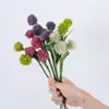 Almofada de Alfinetes Cardo Espinhoso Ningshuo Flor Simulação Decoração de Casa Buquê de Mão para Casamento Flor Rosa Parede Flor Artificial Transfronteiriça PJ1143
