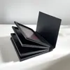 Libro de Paleta de Sombras de Ojos Vacía Bandeja de Almacenamiento de Cosméticos Rubor Labial DIY Brocha para Cejas Magnética de Cuatro Capas