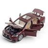 Coche de juguete de simulación de metal Lexus LS500, modelo de coche de aleación a escala 1/32, con sonido y luz de fondo.