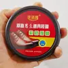 Jiajieya cepillo de zapato de cuero de doble cara cepillo para betún de zapatos es cepillo de cera de zapato incoloro brillante herramienta de esponja para betún de zapatos para zapatos de cuero