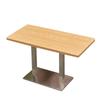 Cantina Escolar Restaurante Fast Food Conjunto de Mesa e Cadeiras para Refeição Loja de Sobremesas e Chá com Leite Café Mesa Longa Quadrada Redonda Mesa de Negociação Uso Comercial