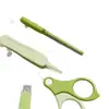 Set de Tijeras para Uñas de Bebé para Recién Nacidos, Cortauñas para Bebé, Herramienta Segura Anti-pellizco para Bebés y Niños