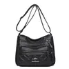 Bolsa Feminina de Couro Macio 2026 Nova Bolsa Quadrada Pequena Bolsa Transversal Bolsa de Ombro Único Bolsa para Mãe de Meia-Idade Nova Bolsa Versátil da Moda