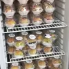 Blíster para Cupcakes Transparente Molde para Muffins Bandeja de Papel Caja de Empaque para Postre Mousse Caja de Empaque Individual 1/2 Taza