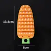Cozinha legumes e frutas escova de limpeza, escova de lavagem de legumes flexível, escova de rabanete, inhame, batata, lama, escova de limpeza, forte