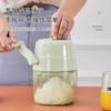 Celebridad de internet hogar pequeño manual triturador de hielo triturador de hielo hecho a mano arena suave dispositivo para batido de frutas para venta al por mayor