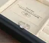Anel de Zircônia com Diamantes Inteiros de Luxo Leve e de Alta Qualidade, Elegante Retrô, Anel Aberto Exquisito e Elegante para o Dedo Indicador, Anel de Empilhar Super Brilhante