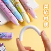 Goma de borrar de alta calidad tipo botón con recambios creativos reemplazables, borra limpiamente y es una goma de borrar linda que recompensa a los estudiantes