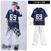 Roupas da Moda de Street Dance Infantil Roupas Hip Hop para Meninos Roupas de Verão para Apresentação Estilo de Rua Legal