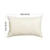Capa de Almofada de Cintura Estilo Minimalista Outono Impressão de Alta Definição, Impressão Digital de Alta Definição Sem Enchimento, Almofada de Cintura para Decoração de Casa de Outono