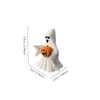 Nuevo Dedo Medio Transfronterizo de Amazon Lindo Fantasma Halloween Dedo Medio Fantasma del Amor Adorno