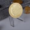 Doge Regalo Coleccionable Criptomoneda Digital Ethereum Insignia de Aleación Negocio Chapado en Oro Moneda Conmemorativa Regalo de Negocio