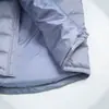 Jaqueta puffer feminina leve de inverno com capuz curta, jaqueta acolchoada, casaco quente repelente à água, jaqueta estilo esportivo 13806