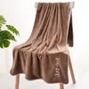 Toalha de Banho Estilo Jovem, Espessada e Ampliada, Altamente Absorvente, Toalha de Banho para Adultos, Uso Diário Doméstico, Toalha de Banho de Fibra Fina, Toalha de Banho 70*140