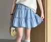 Conjunto de Verano para Niña: Conjunto de Dos Piezas 2026 Estilo Nuevo para Niñas Mayores: Falda Plisada Dulce y Camiseta Infantil