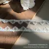 Em estoque Novo Lolita Bordado Solúvel Em Água Lace Leite Seda Único Lado Flor Onda Lace Lace Código De Barras