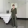 Traje de Pantalón para Mujer Delgado de Talla Grande Casual con Pliegues Lssey Miyake Miyake Traje Transfronterizo Europeo y Americano para Mujer