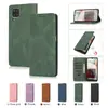 Para Samsung A52 capa de celular com sucção magnética A85 5g sensação de pele capa flip de couro retrô s21 capa protetora à prova de queda