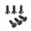 En stock: Tornillos de Acero Aleado Grado 10.9 de Alta Resistencia con Cabeza Plana y Dado Hexagonal, Tornillos de Cabeza Avellanada Plana, Pernos M2-M16