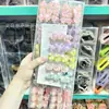 Lindo clip de pico de pato con estrella, luna, fuegos artificiales, nube de perlas y brillos de colores gelatina para el flequillo de las niñas pequeñas