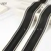 Ribete de Encaje Hueco Bilateral con Borla Cuadros Rayas Cinta de Satén Lazo de Flores Frescas Accesorios para el Cabello Cinta DIY